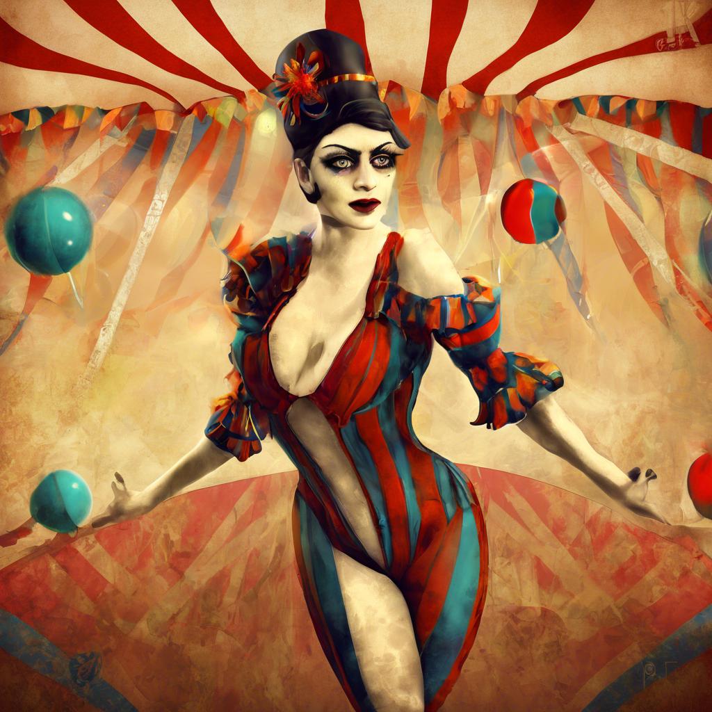 Die‍ Bedeutung von Farben und Formen ⁣in den Werken von Circus Woman