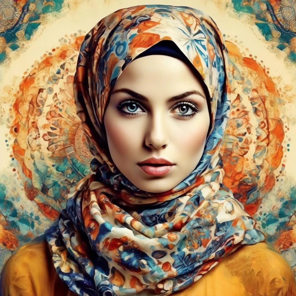 Girl with Headscarf – Bela Kadar