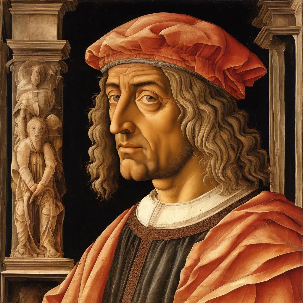 Portrait of a Man – Andrea Mantegna