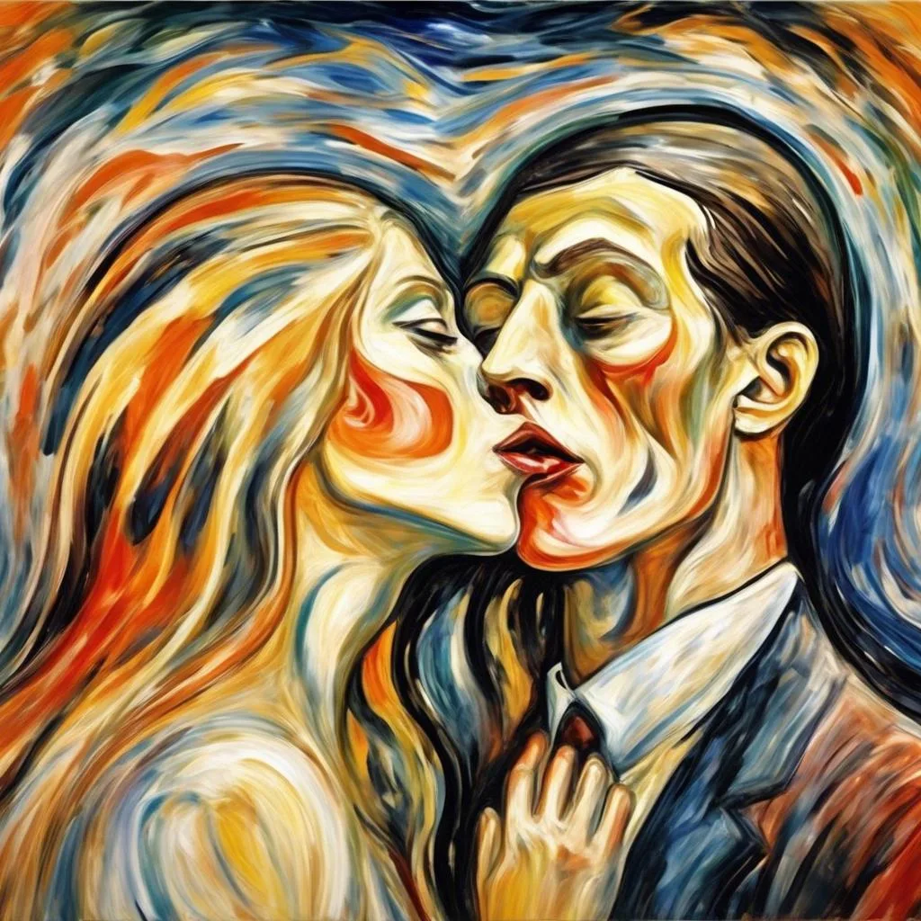 Kiss IV – Edvard Munch