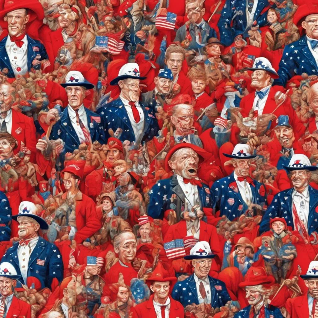 Patriot’s Parade – Red Grooms