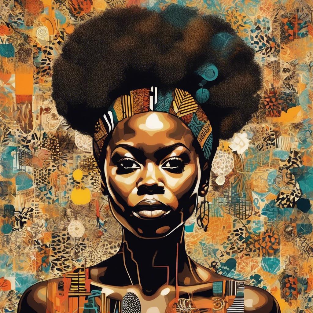 Afro Puff – Ellen Gallagher