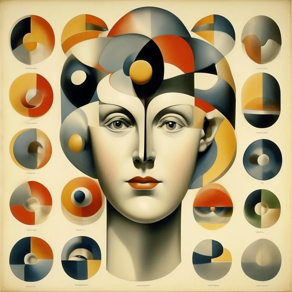 Play on Heads (Spiel mit Köpfen) – Oskar Schlemmer